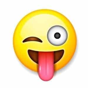"tongue emoji"