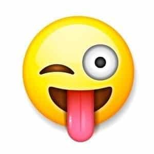 "tongue emoji"