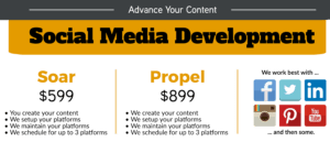 "social media management by life improvement media"