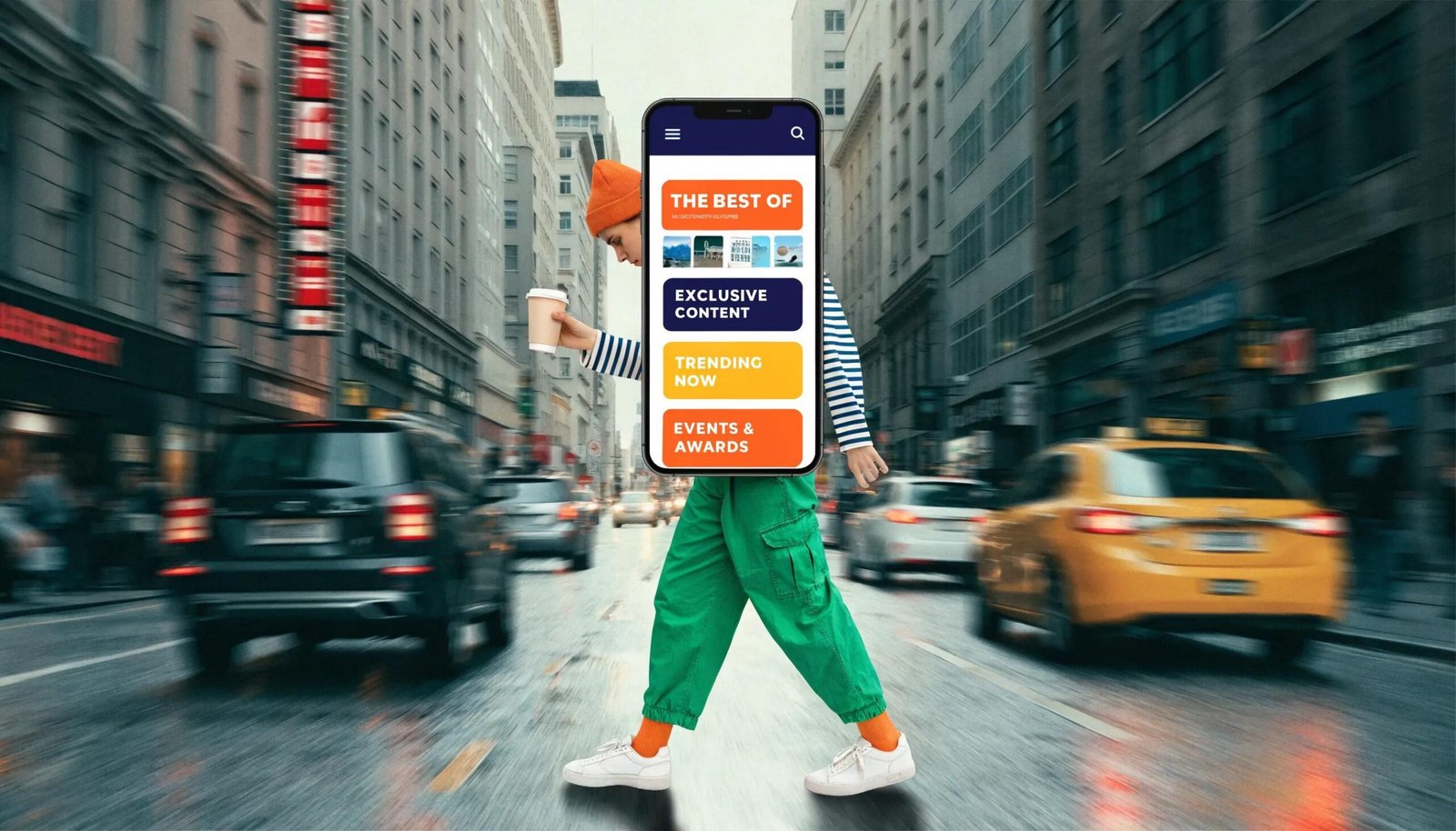Mobile browsing scene showing the importance of mobile optimization for conversions