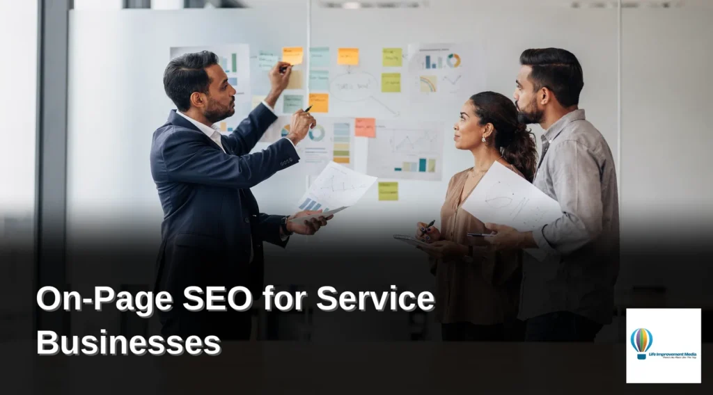 On-page SEO is the practice of improving a page's structure and content so it's more