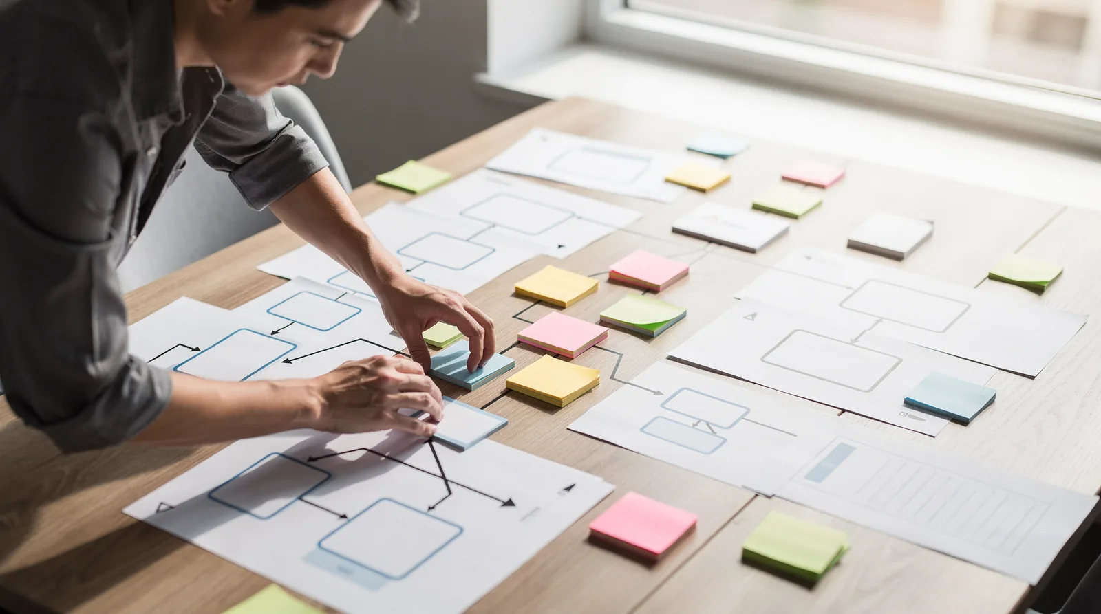 A confusing site structure frustrates users and confuses search engines about the content